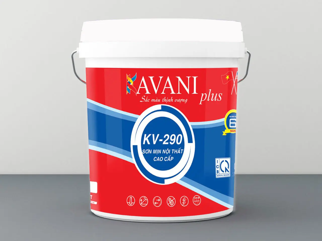 Sơn mịn nội thất cao cấp KV-290