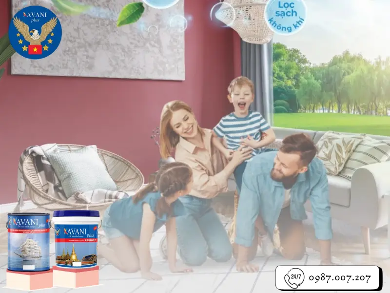 Sơn tường kháng khuẩn – Giải pháp bảo vệ sức khỏe gia đình